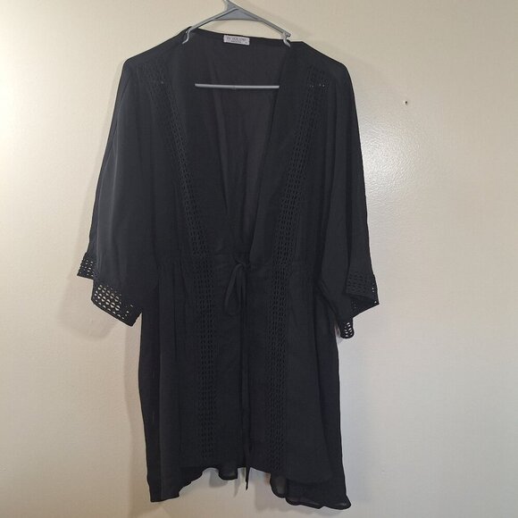 in'voland Other - In'Voland Bathing suit coverup black 20W